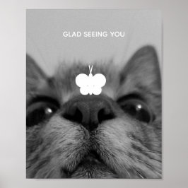 Black&White 17yro kitty Poster