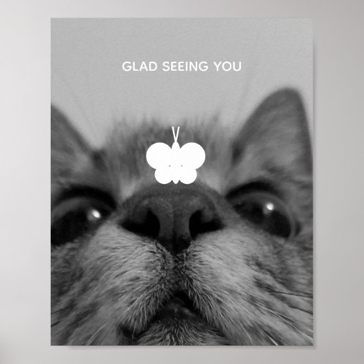 Black&White 17yro kitty Poster (Vorne)