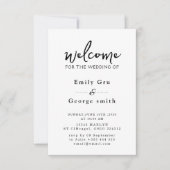 Black & White Anime Wedding Invitation Save The Date (Vorderseite)