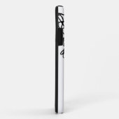 Black & White Basketball iPhone 5 Fall Case-Mate iPhone Hülle (Hinten/Rechts)