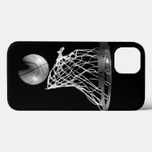 Black & White Basketball iPhone 6 Fall Case-Mate iPhone Hülle (Rückseite (Horizontal))