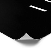 Black & White Basketball Poster I Liebe Dieses Spi (Ecke)