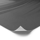 Black White Beautiful Indian woman Monochrome 2 Poster (Ecke)