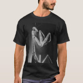 Black&White betender Mantis T-Shirt (Vorderseite)