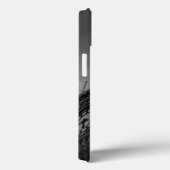 Black & White Big Ben Uhrturm Case-Mate iPhone Hülle (Rückseite / Rechts)