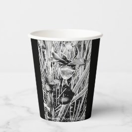 Black & White Birthday Paper Cup Pappbecher