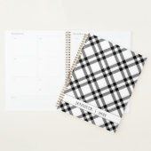Black & White Buffalo Plaid Planer (Anzeige)