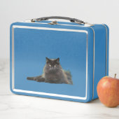 Black & White Cat Duo Metal Lunchbox  (Beispiel)