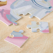 Black & White Cat, Tea and Pastries Jigsaw Puzzle (Seite)