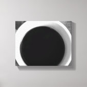 Black & White Cup of Coffee on a Old Crate 8x10 Leinwanddruck (Vorderseite)