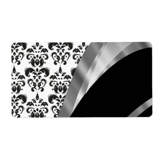 Black & White Damask (Vorne)