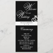 Black & White Diamond Ring Herzlich Willkommen bei Programm (Vorderseite)