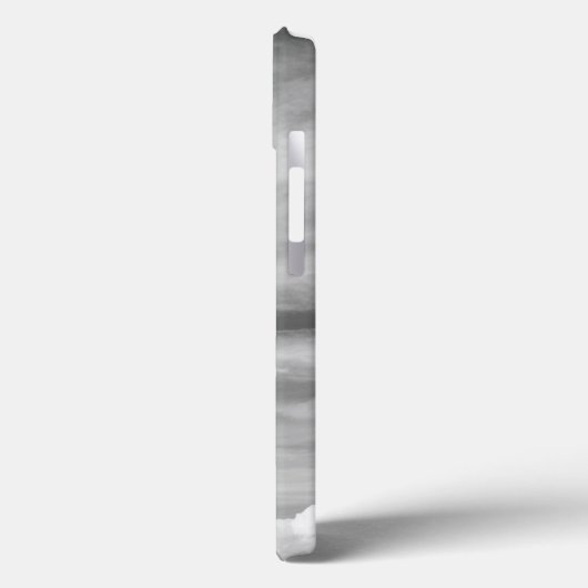 Black & White Eiffel Tower Paris Frankreich Case-Mate iPhone Hülle (Rückseite / Links)