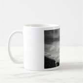 Black & White Eiffel Tower Paris Frankreich Kaffeetasse (Links)