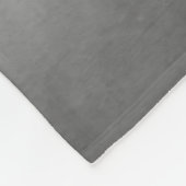 Black & White Fog Statue of Liberty Patriotic USA Fleecedecke (Ecke)