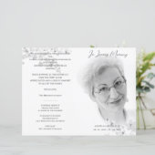 Black & White Foto Remembrance Service Sehr geehrt (Stehend Vorderseite)