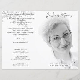 Black & White Foto Remembrance Service Sehr geehrt