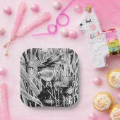 Black&White Geburtstag Unforgettable Paper Plakat Pappteller (Party)