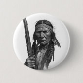 Black & White Geronimo Button (Vorderseite)