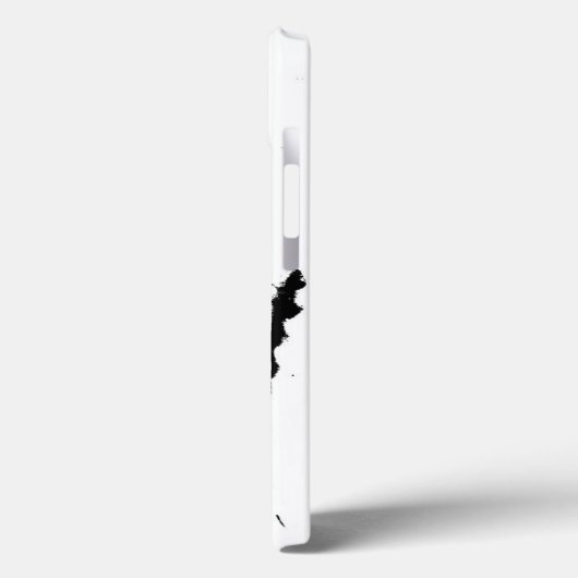 Black & White Geronimo Case-Mate iPhone Hülle (Rückseite / Links)