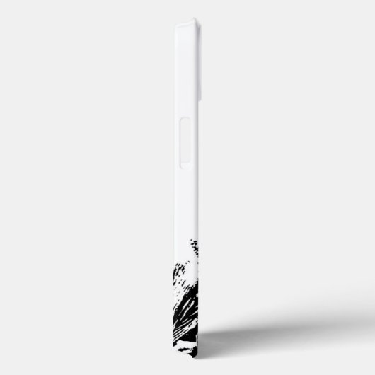 Black & White Geronimo Case-Mate iPhone Hülle (Rückseite / Rechts)