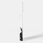 Black & White Geronimo Case-Mate iPhone Hülle (Rückseite / Rechts)