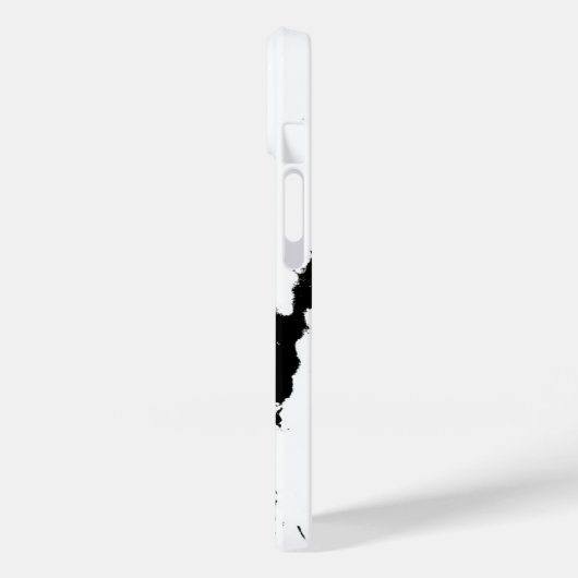 Black & White Geronimo Case-Mate iPhone Hülle (Rückseite / Links)