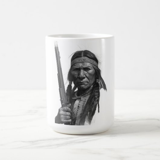 Black & White Geronimo Kaffeetasse (Mittel)