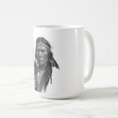Black & White Geronimo Kaffeetasse (VorderseiteRechts)