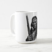 Black & White Geronimo Kaffeetasse (Vorderseite Links)