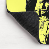 Black & White Geronimo Mousepad (Ecke)