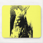 Black & White Geronimo Mousepad (Vorne)