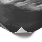 Black & White Geronimo Poster (Ecke)