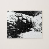 Black & White Geronimo Puzzle (Horizontal)
