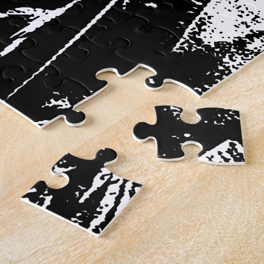 Black & White Geronimo Puzzle (Seite)