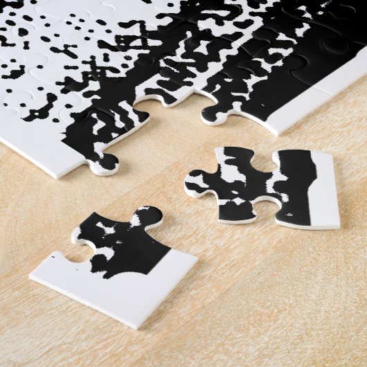 Black & White Geronimo Puzzle (Seite)
