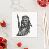 Black & White Geronimo Serviette (Beispiel)