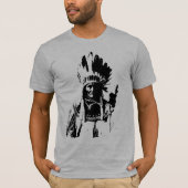 Black & White Geronimo  T-Shirt (Vorderseite)