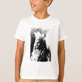 Black & White Geronimo T-Shirt (Vorderseite)
