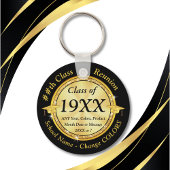 Black, White, Gold, Class Wiedersehen Souvenir Ide Schlüsselanhänger