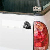 Black White Gorilla Autoaufkleber (Auf Lkw)