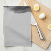 Black White Gorilla Geschirrtuch (Viertel Falte)