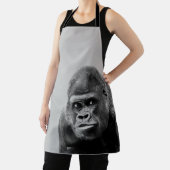 Black White Gorilla Schürze (InSitu)
