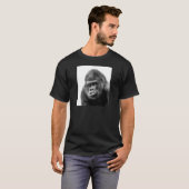 Black White Gorilla T-Shirt (Vorne ganz)