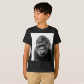 Black White Gorilla T-Shirt (Vorne ganz)