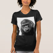 Black White Gorilla T-Shirt (Vorderseite)