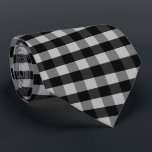 Black White Gray Checkerboard Krawatte<br><div class="desc">Great gift ideas for birthday,  Christmas,  Father's Day ... </div>