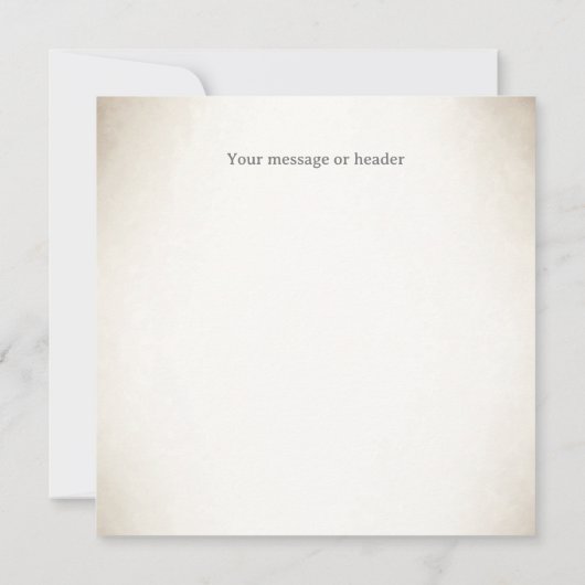 Black & White Harlequin Dramatic Custom Monogram Mitteilungskarte (Rückseite)