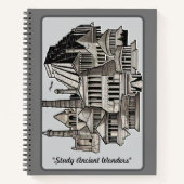 Black & White Heritage Designs Notizblock (Vorderseite)