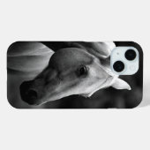 Black White Horse Case-Mate iPhone Hülle (Rückseite (Horizontal))